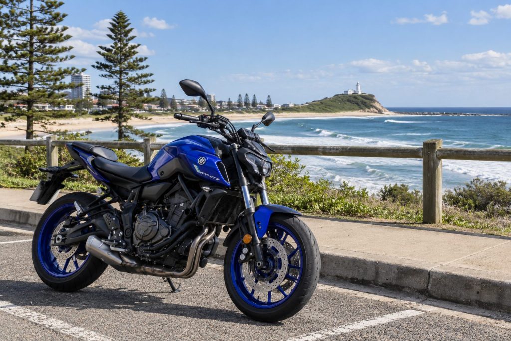 Newcastle, NSW generated Australian motorcycle scene