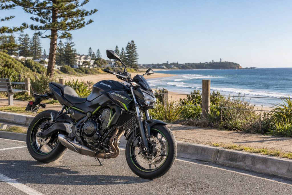 Sunshine Coast, QLD generated Australian motorcycle scene